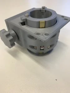Crayford focuser 3D render, bottom view