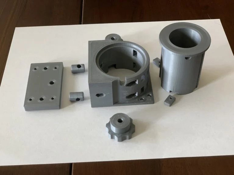 Crayford focuser printed PLA parts