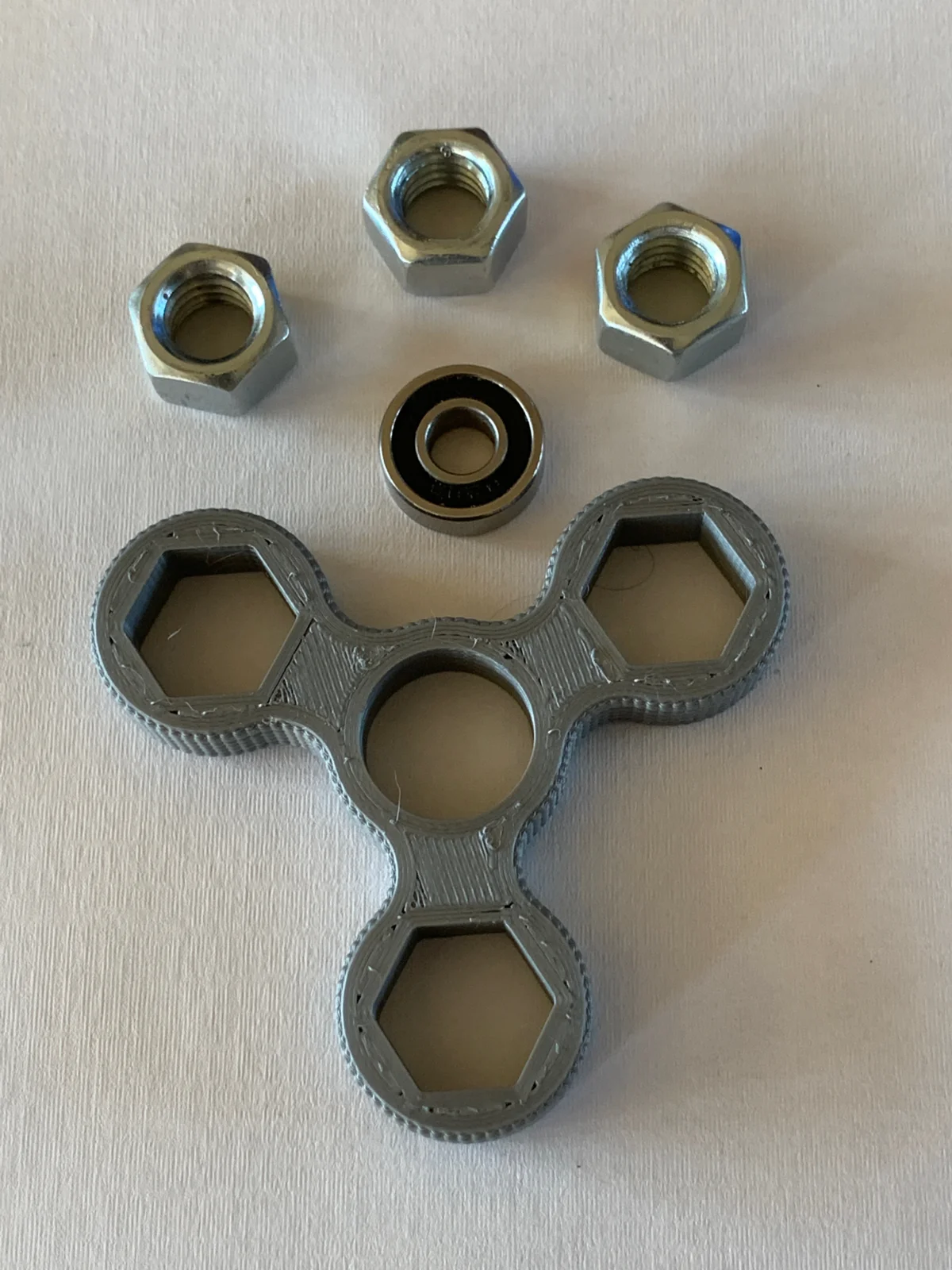 Fidget spinner, 3D render angle 2