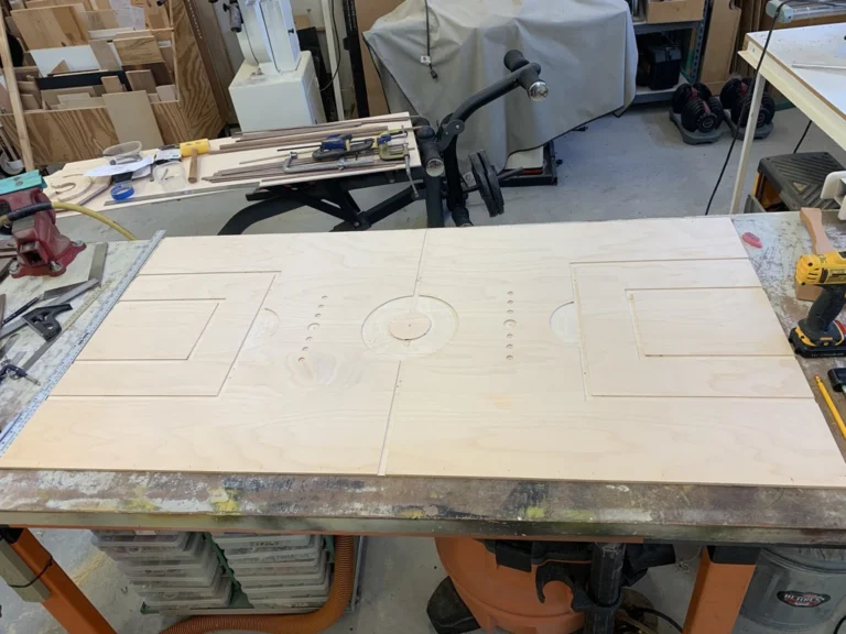 Foosball table build photo
