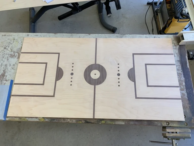 Foosball table build photo