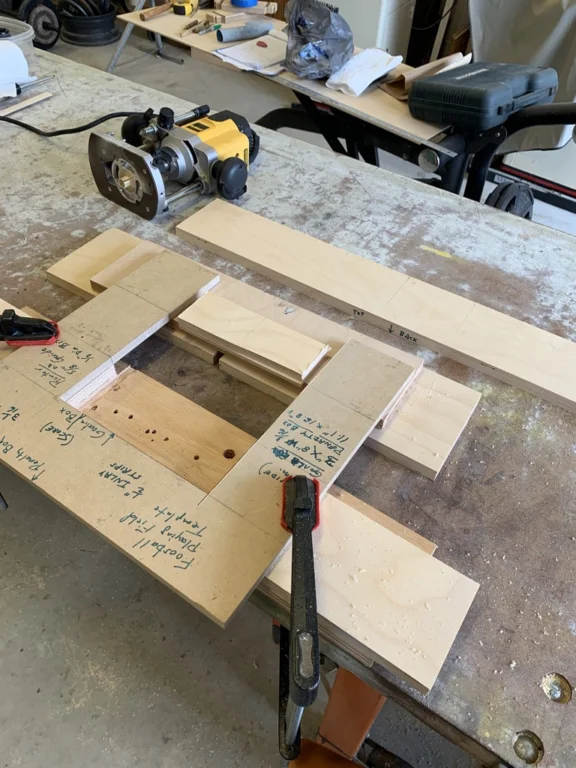 Foosball table build photo