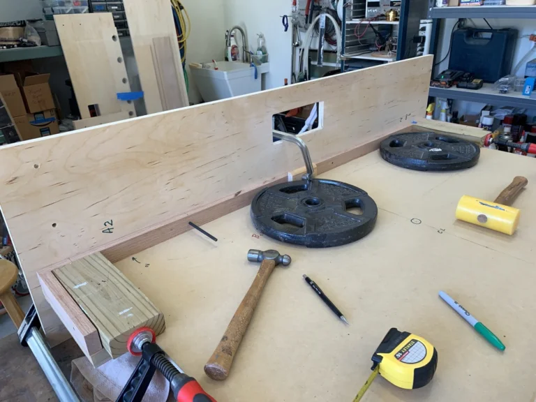 Foosball table build photo