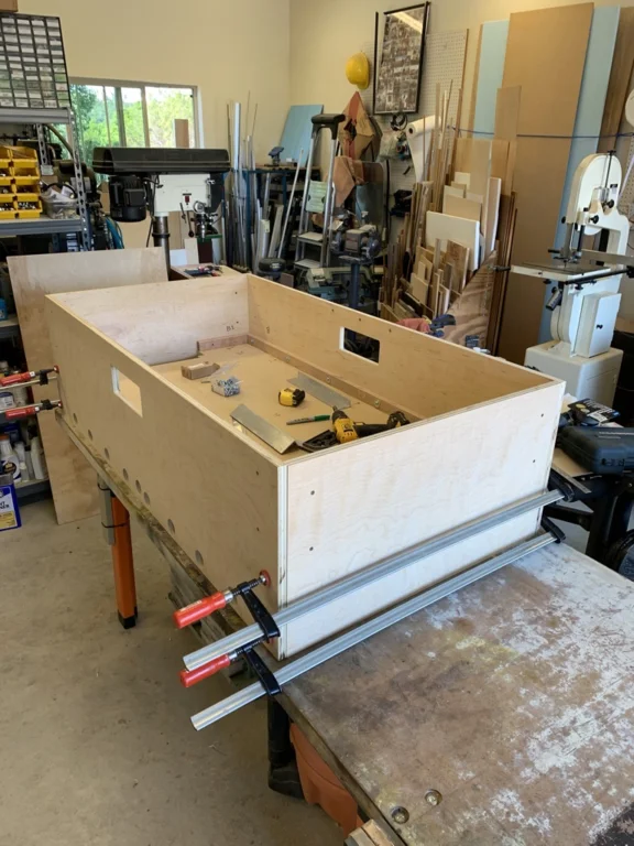 Foosball table build photo