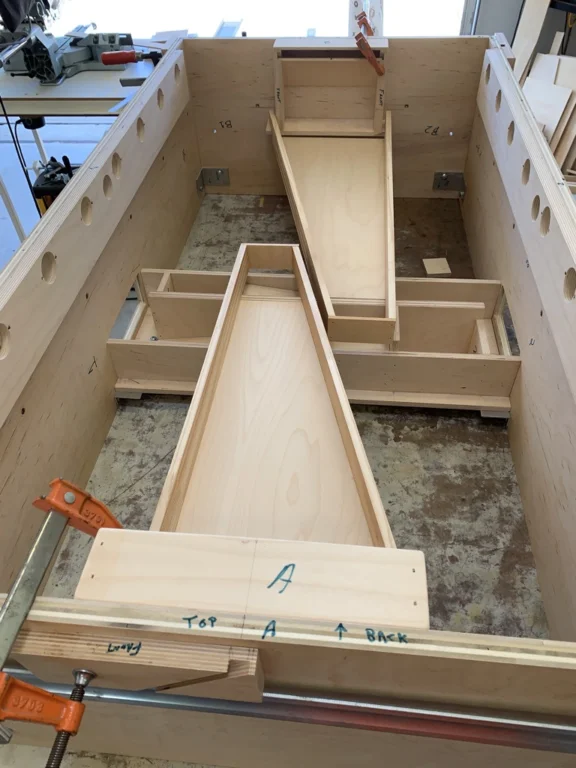 Foosball table build photo