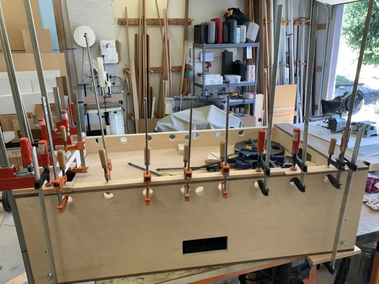Foosball table build photo