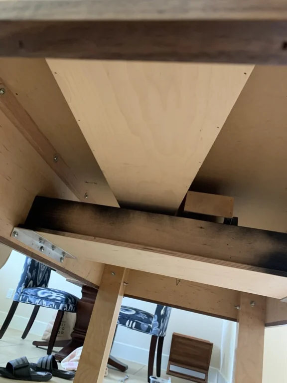 Foosball table build photo